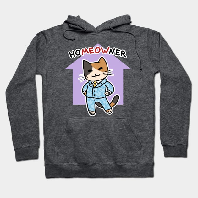 Homeowner Cat Hoodie by Dragonastra